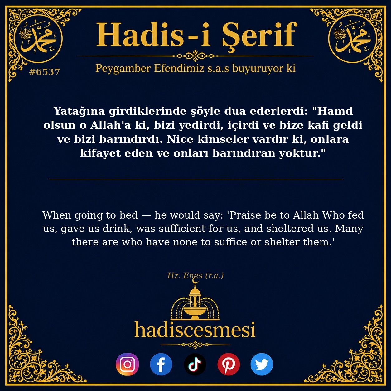 hadis 6537