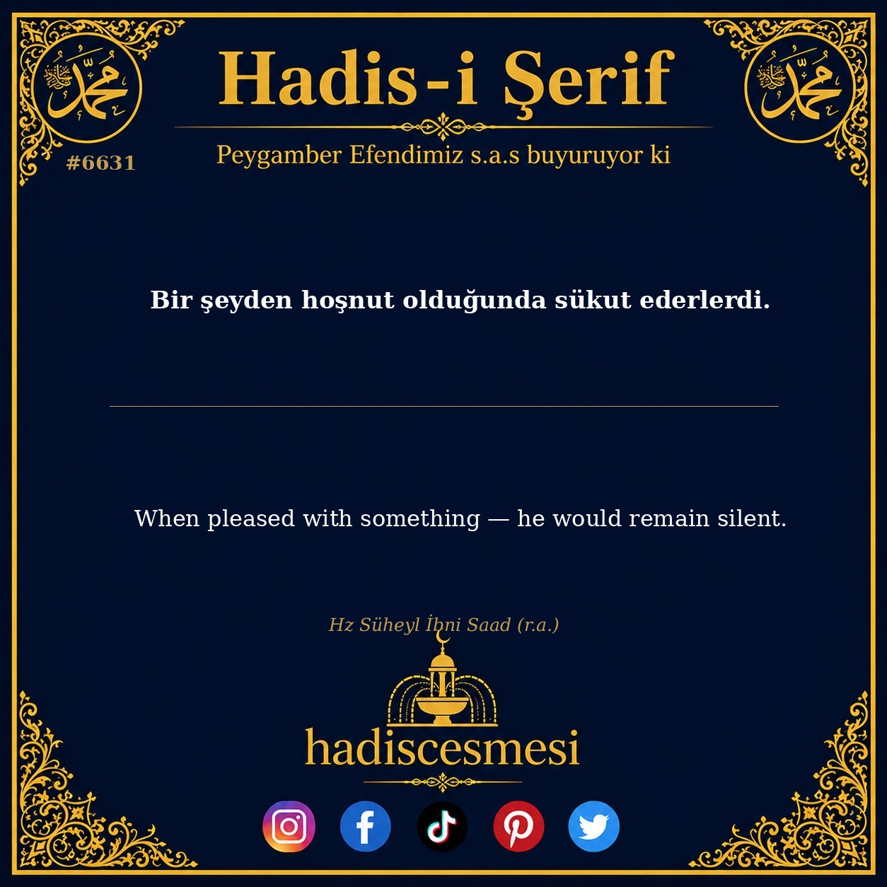 hadis 6631