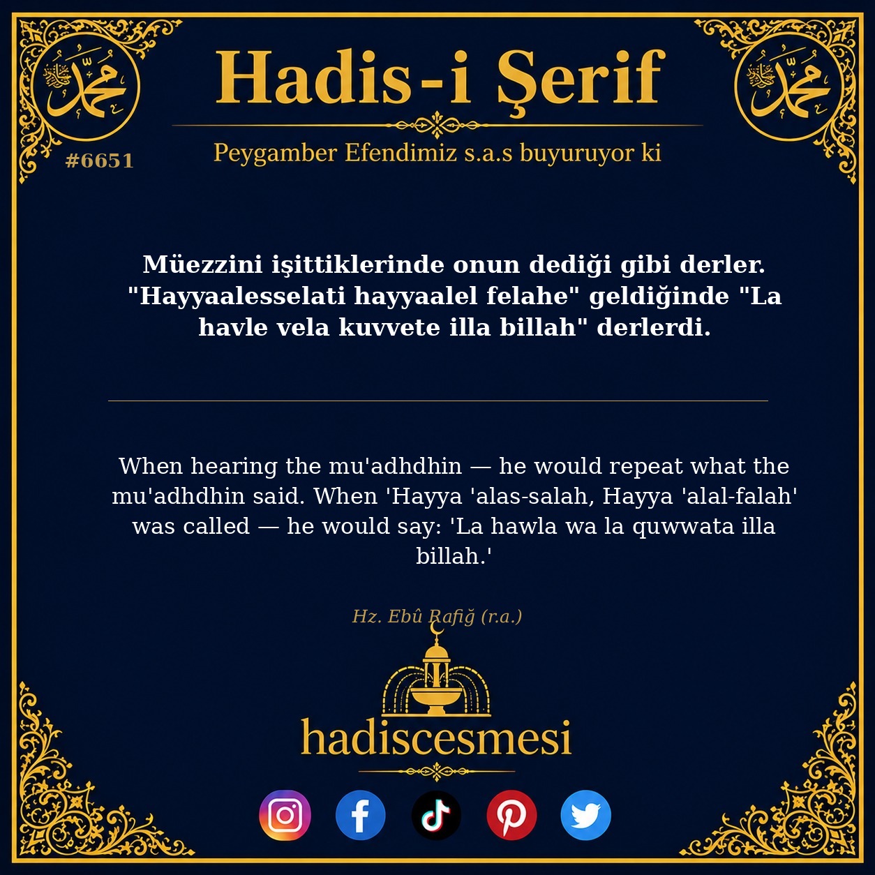 hadis 6651