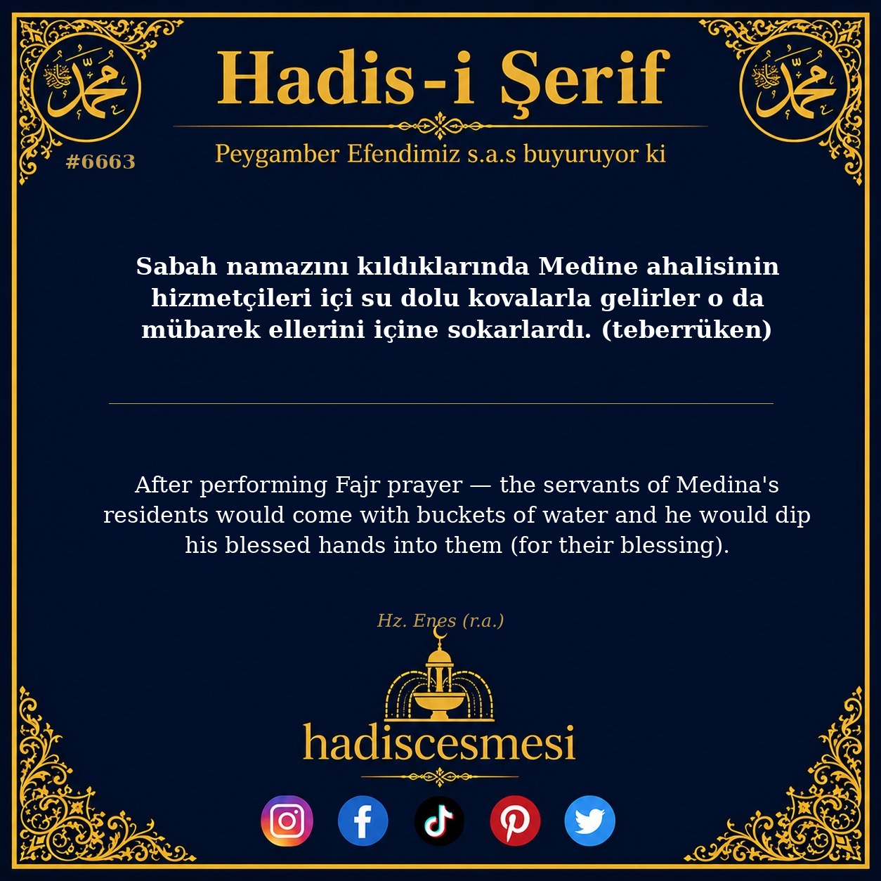 hadis 6663