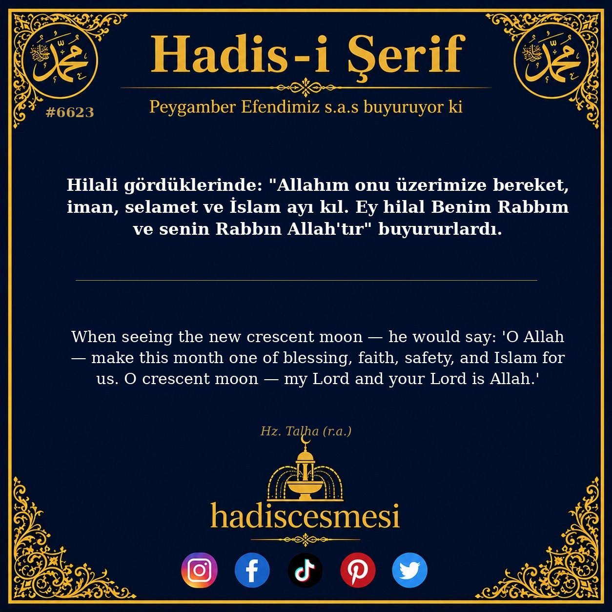 hadis 6623