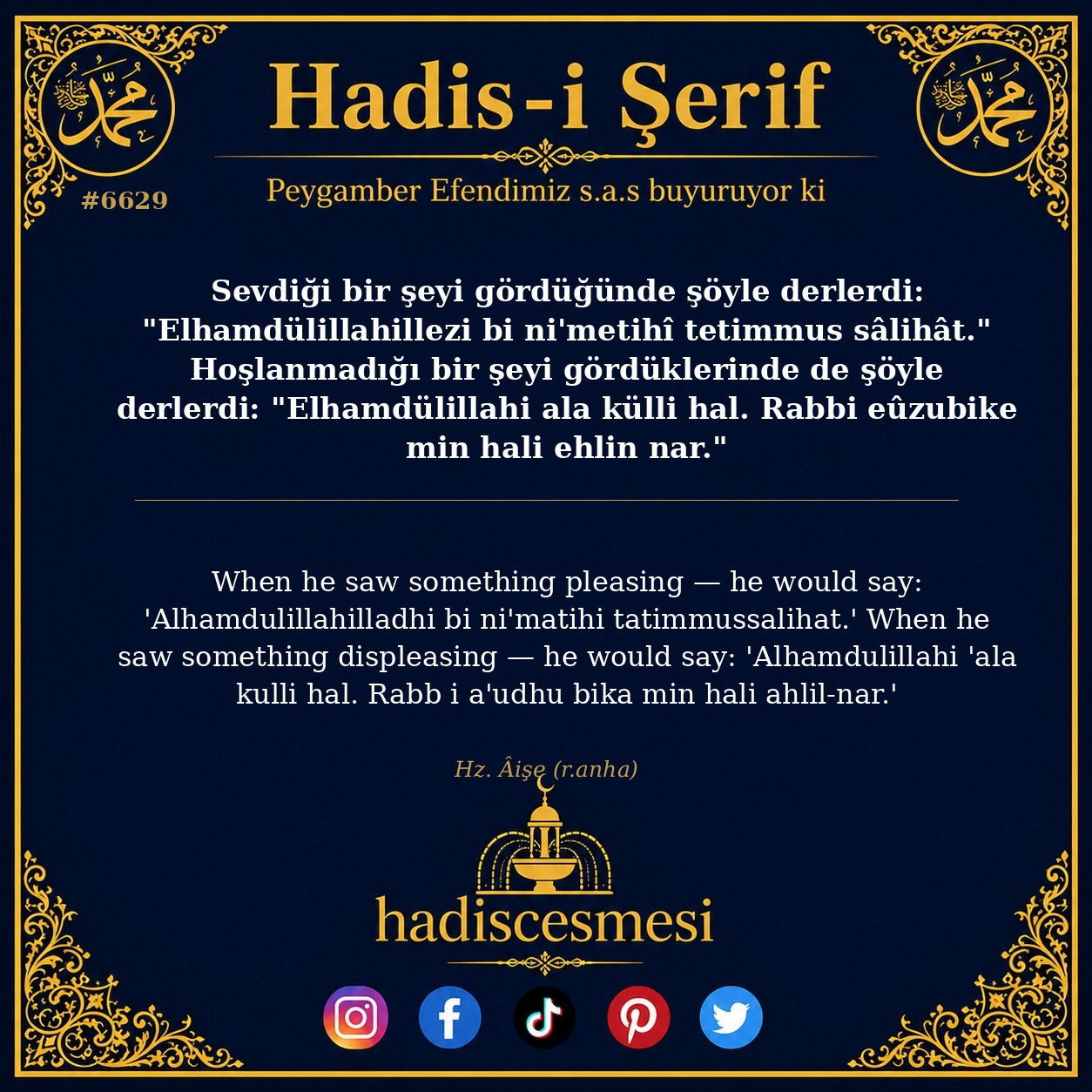 hadis 6629