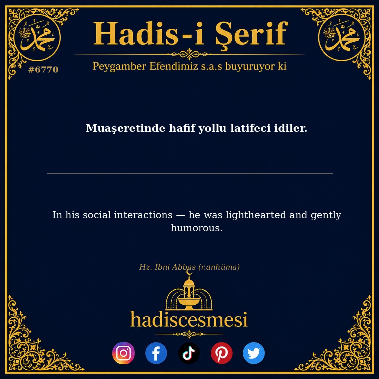 hadis 6770