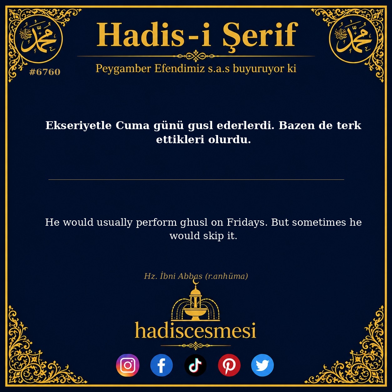 hadis 6760