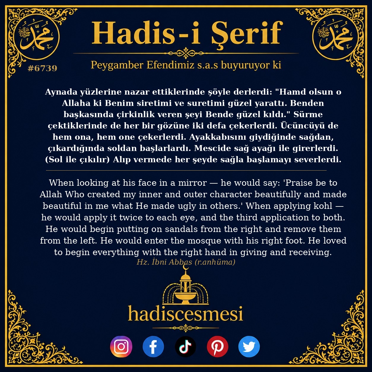 hadis 6739