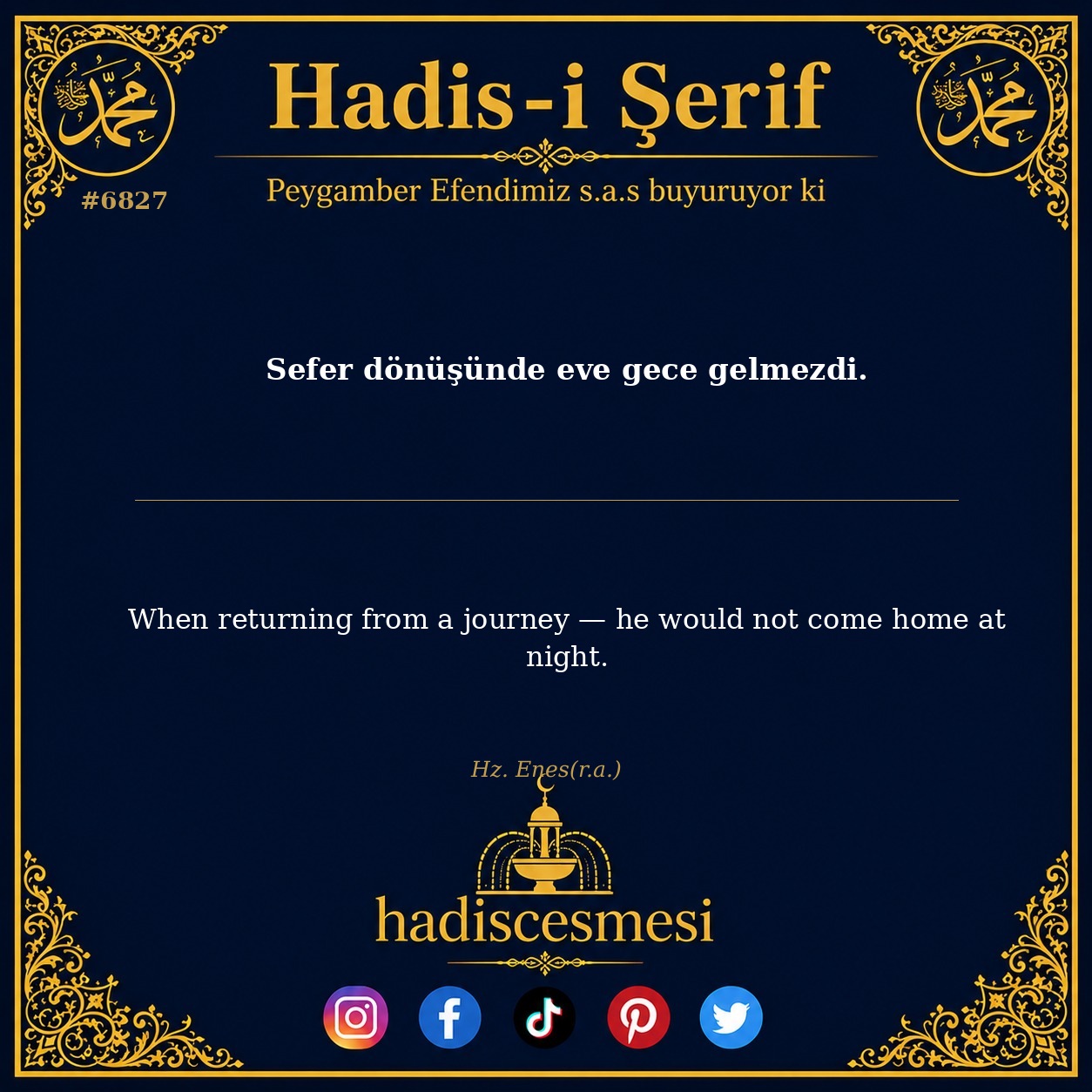 hadis 6827