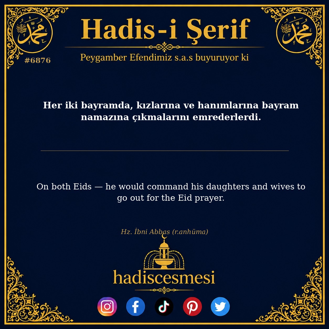 hadis 6876