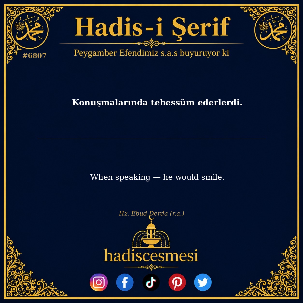 hadis 6807