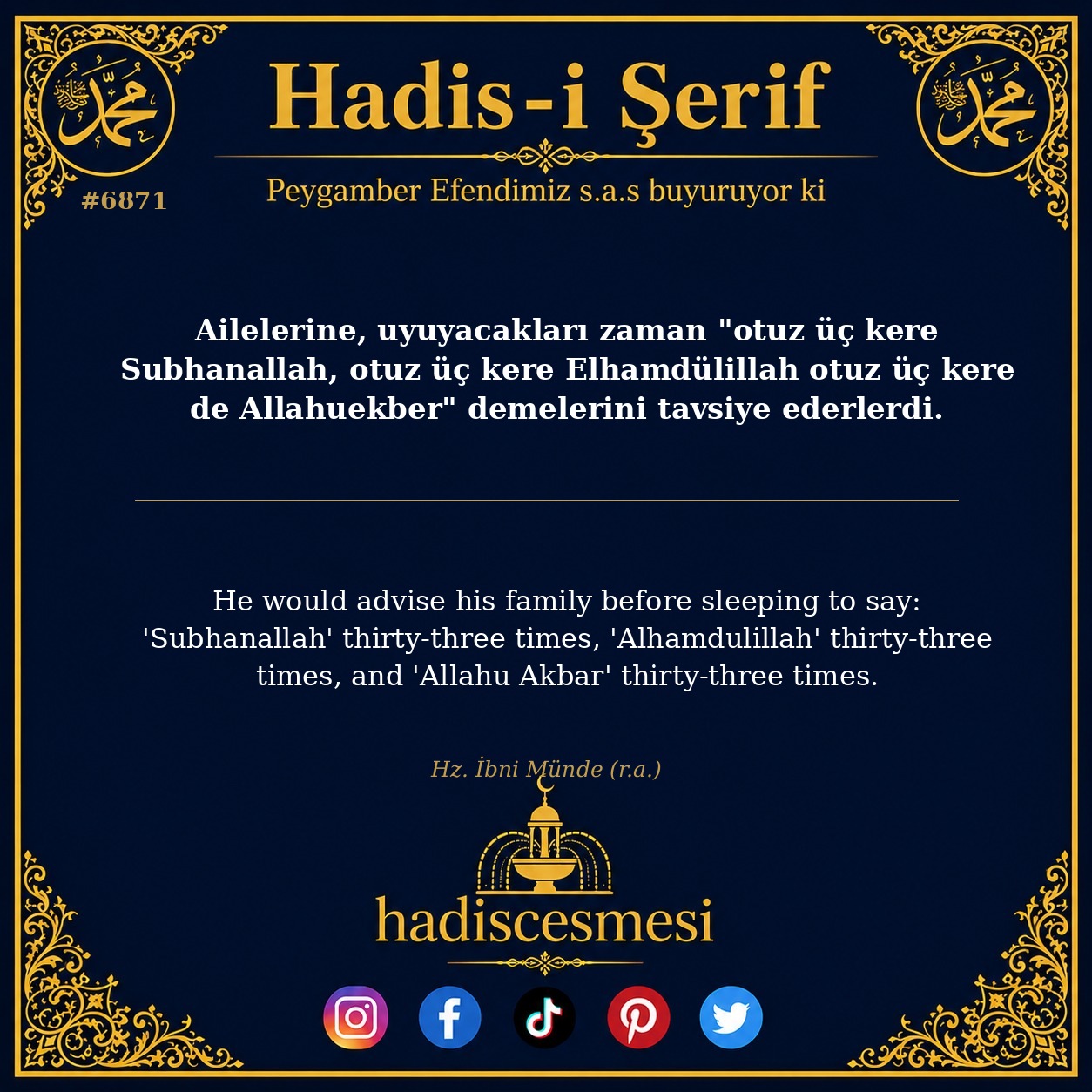 hadis 6871