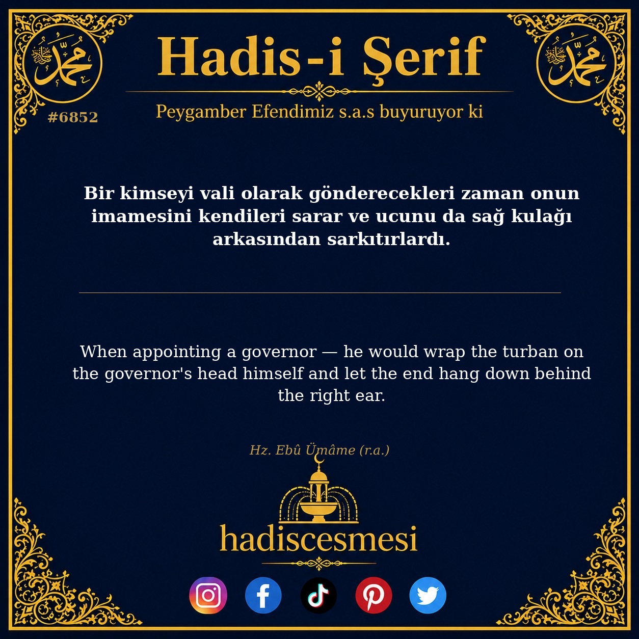 hadis 6852