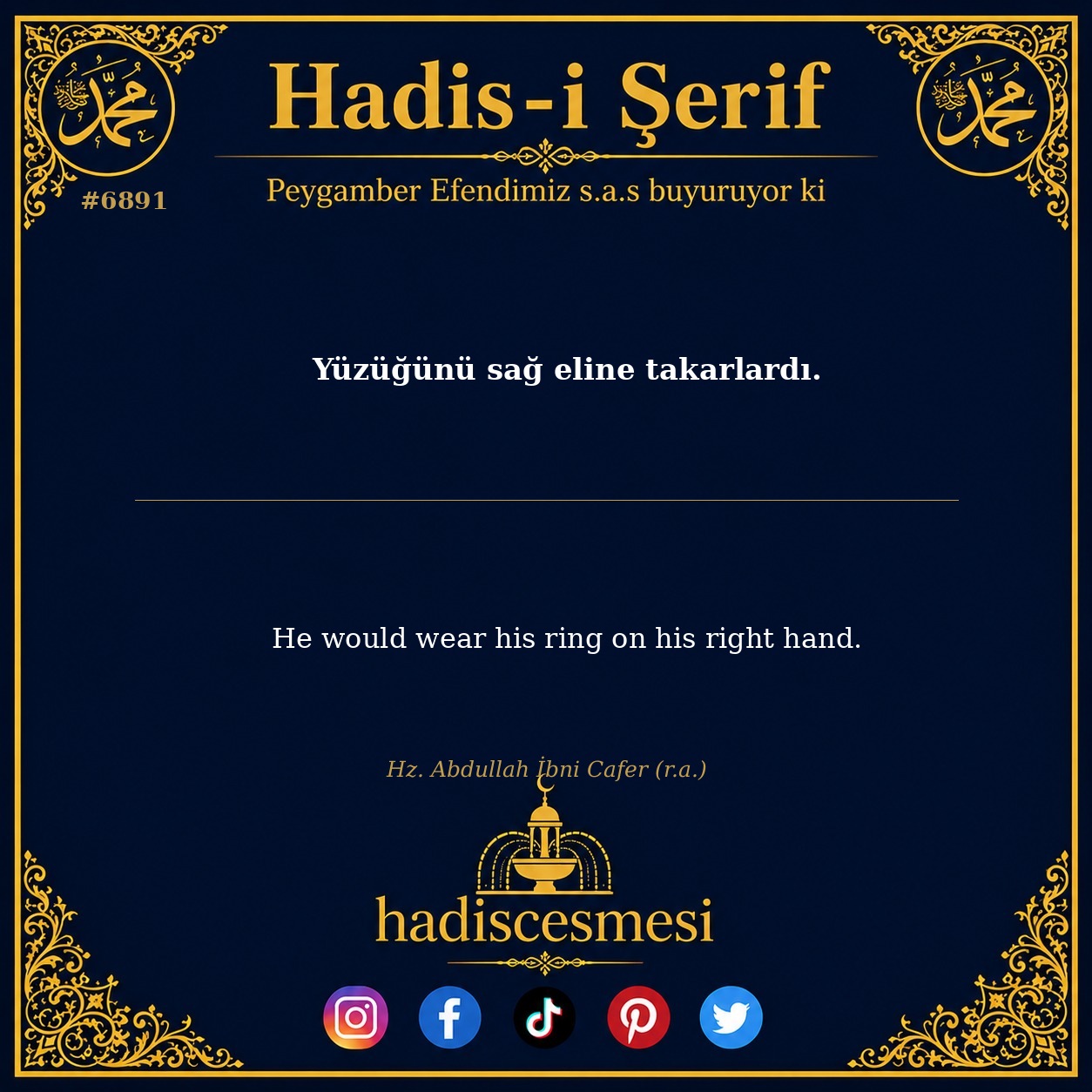 hadis 6891