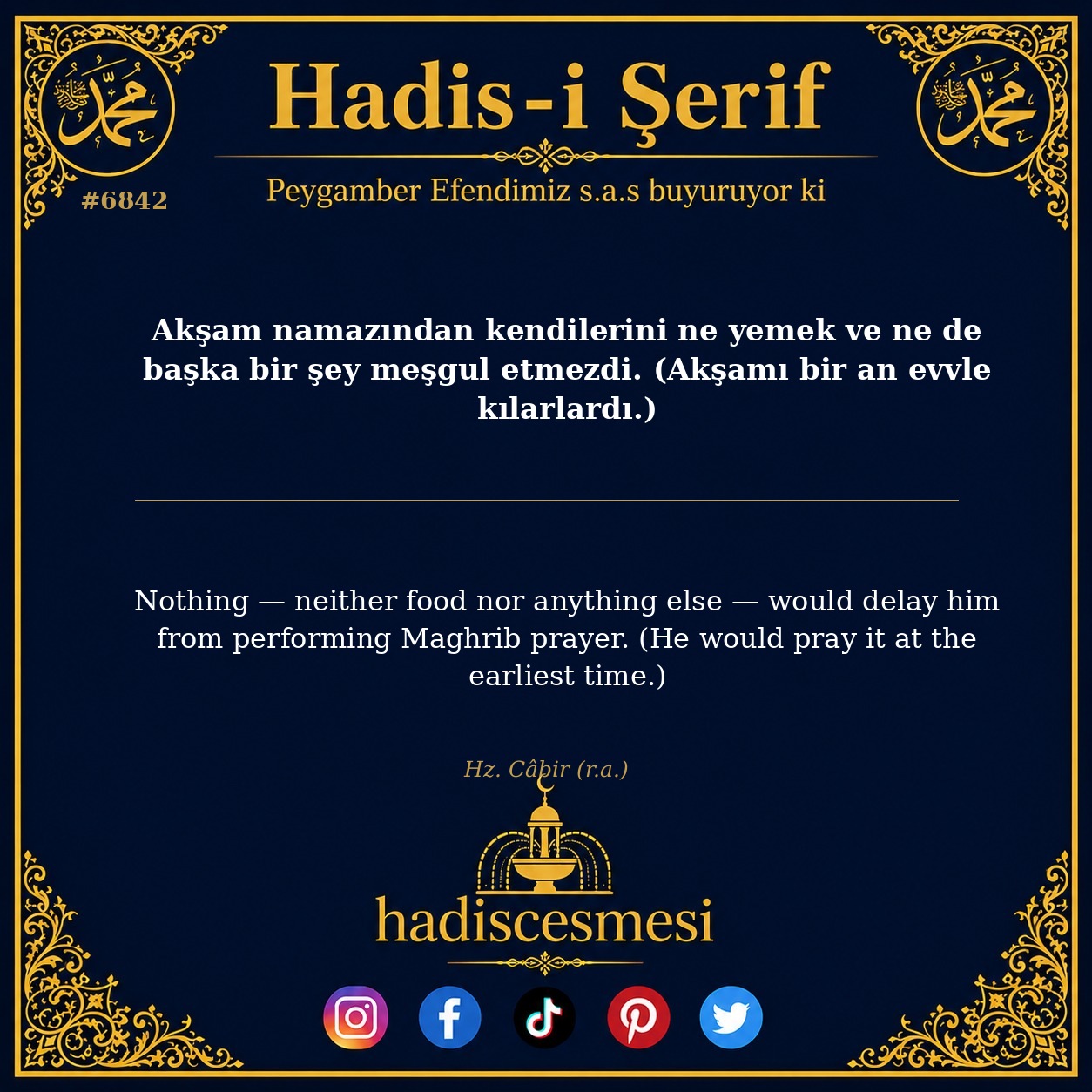 hadis 6842