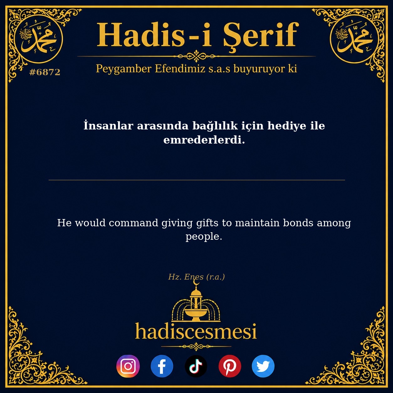 hadis 6872