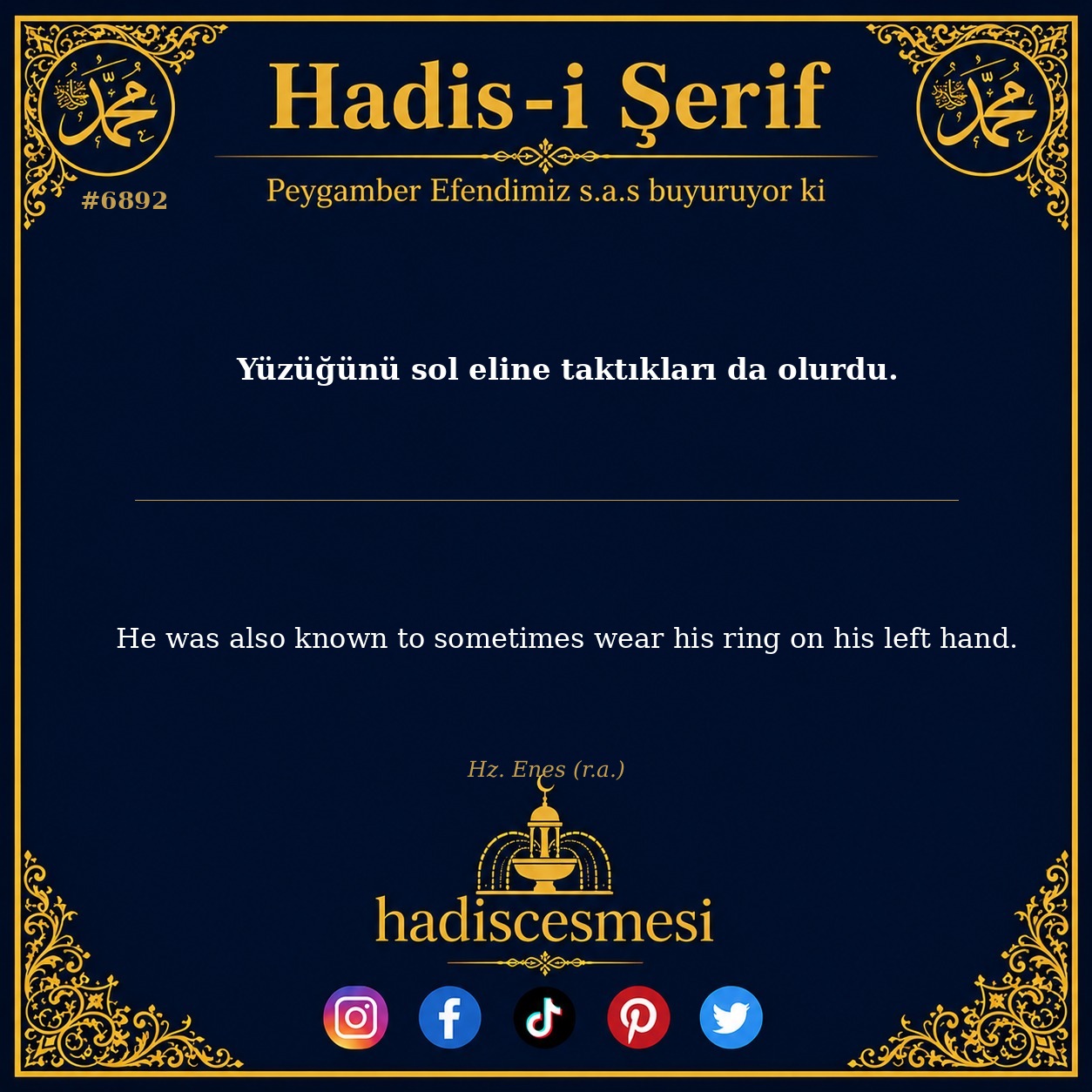 hadis 6892