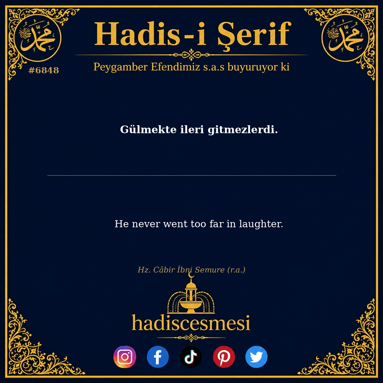 hadis 6848