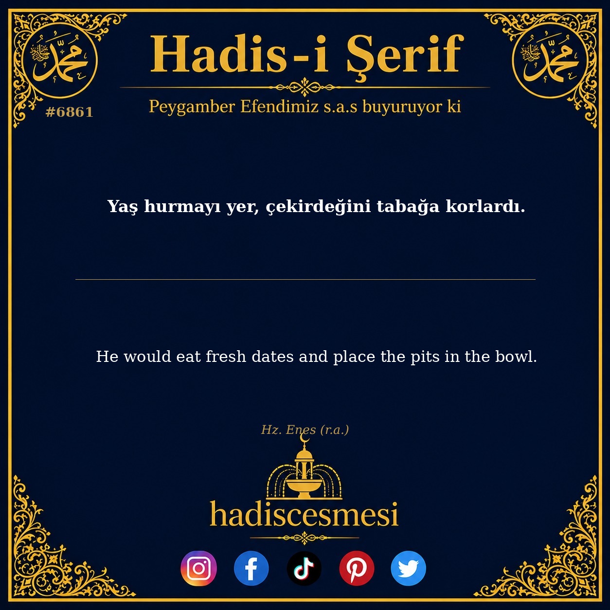hadis 6861