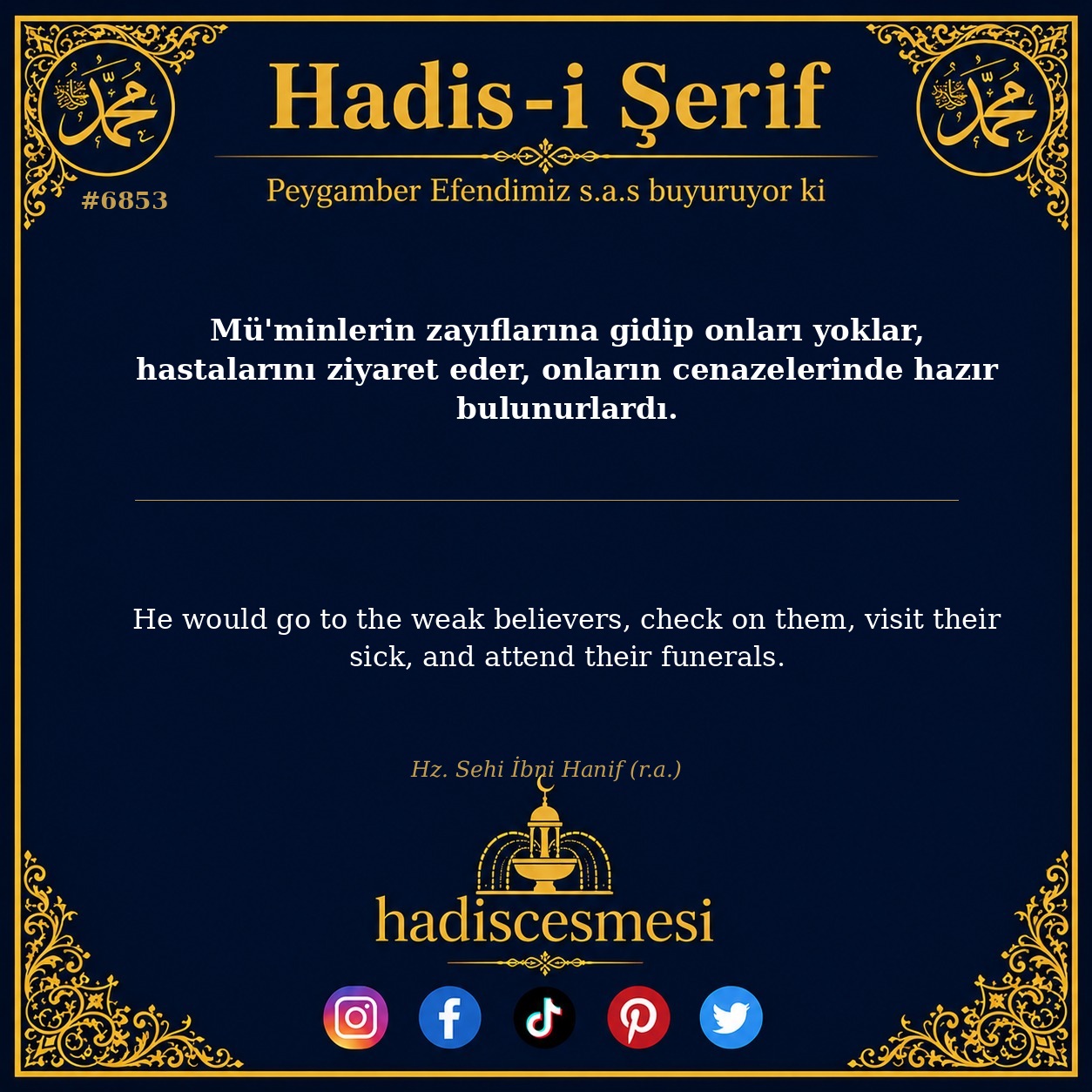 hadis 6853
