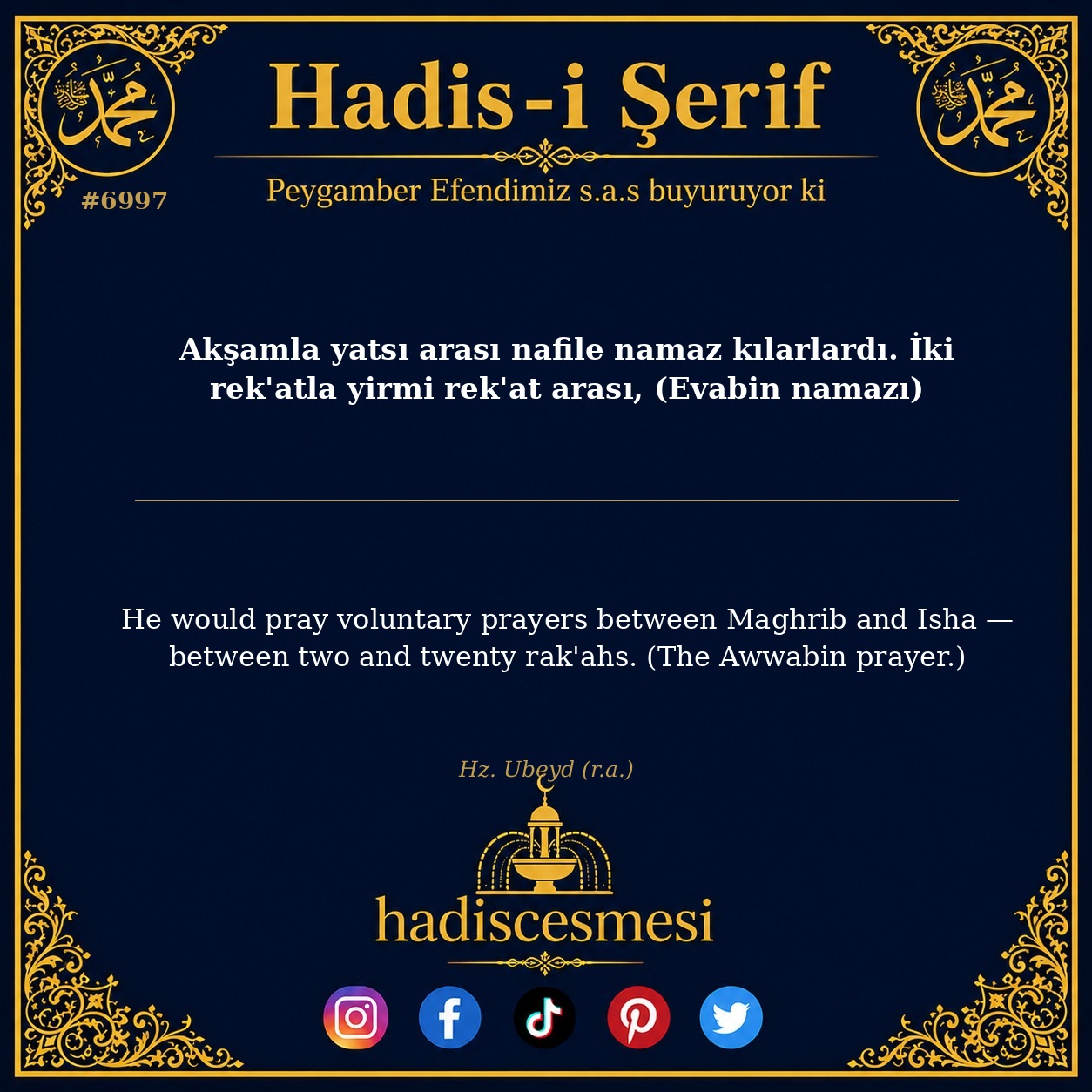 hadis 6997
