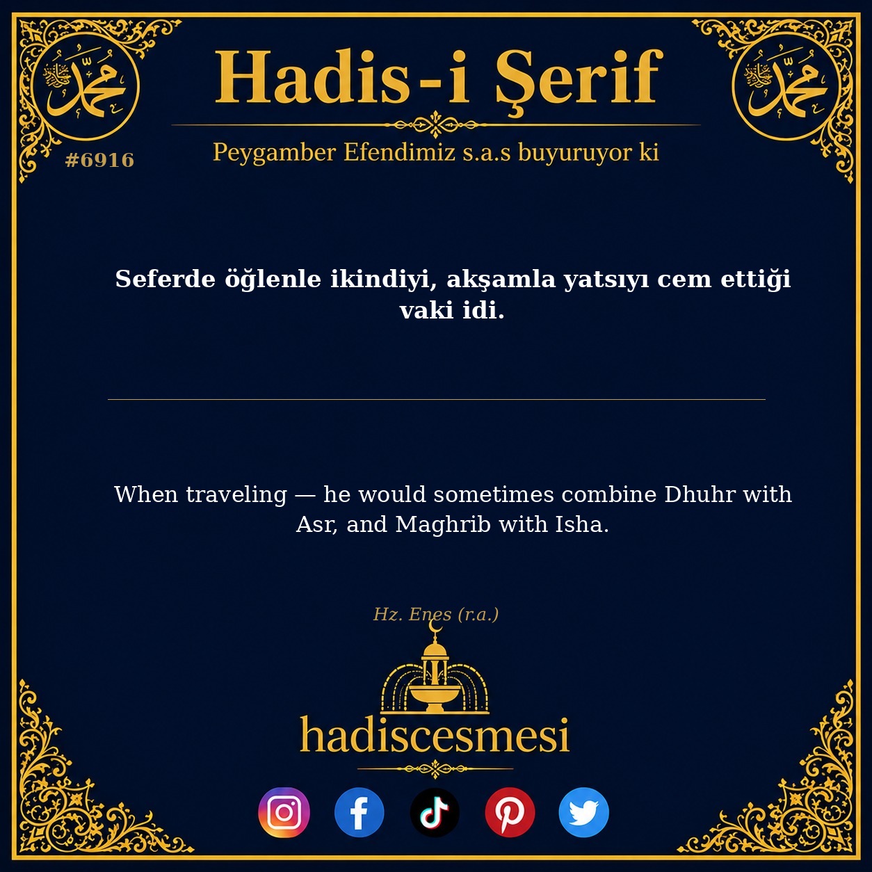 hadis 6916