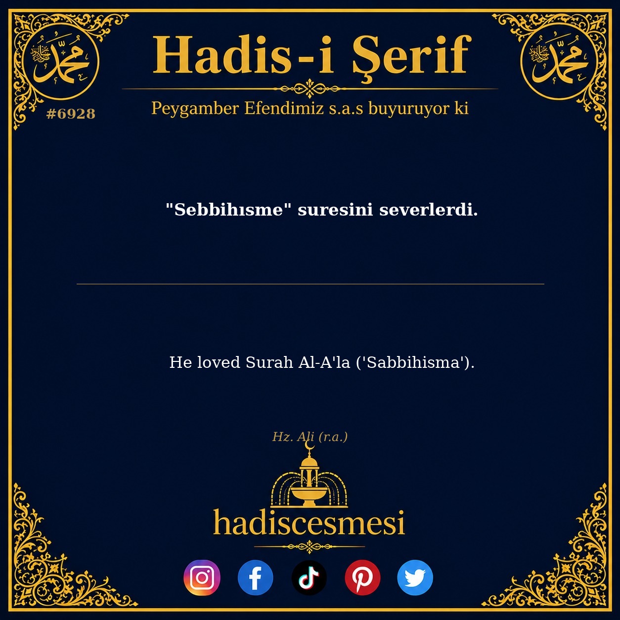 hadis 6928