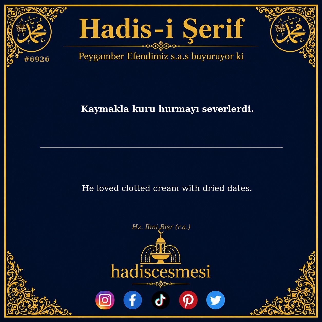 hadis 6926