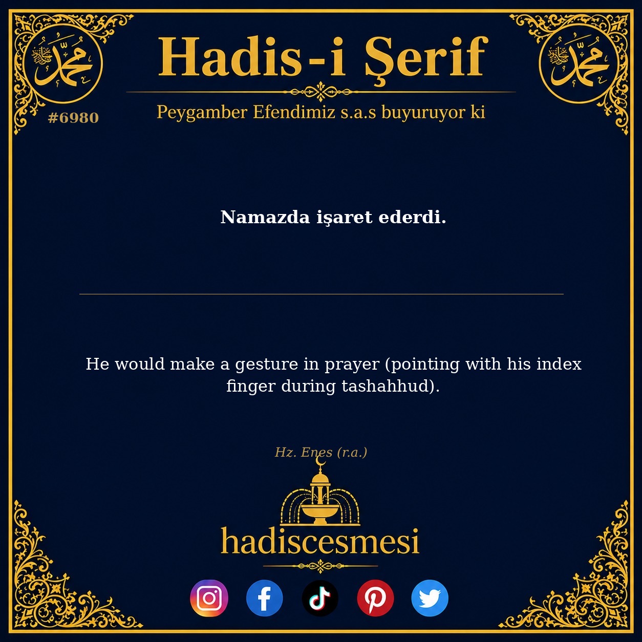 hadis 6980