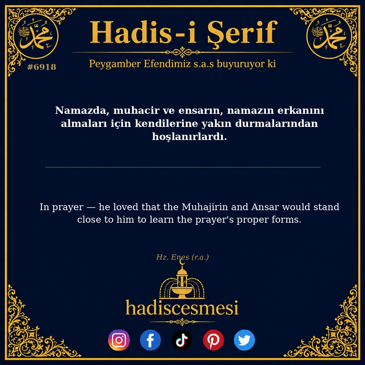 hadis 6918
