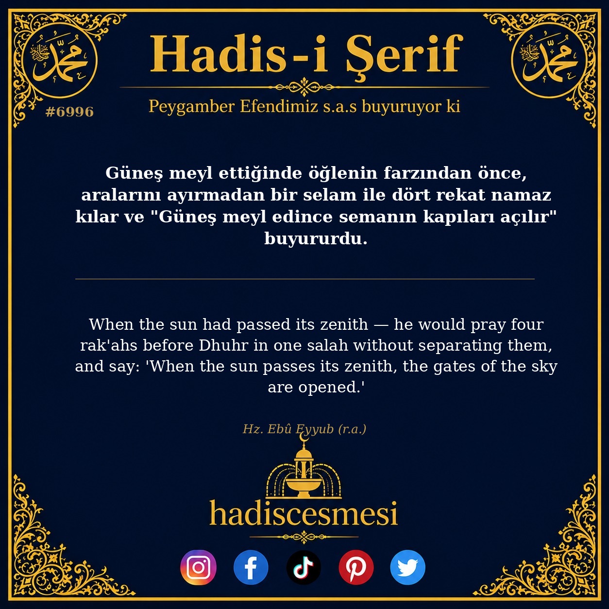 hadis 6996