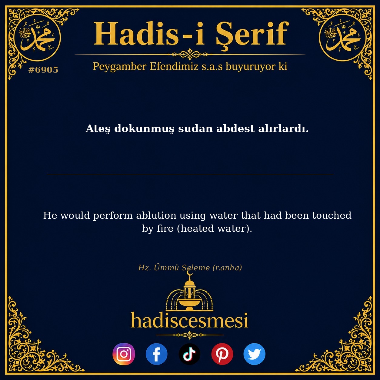 hadis 6905