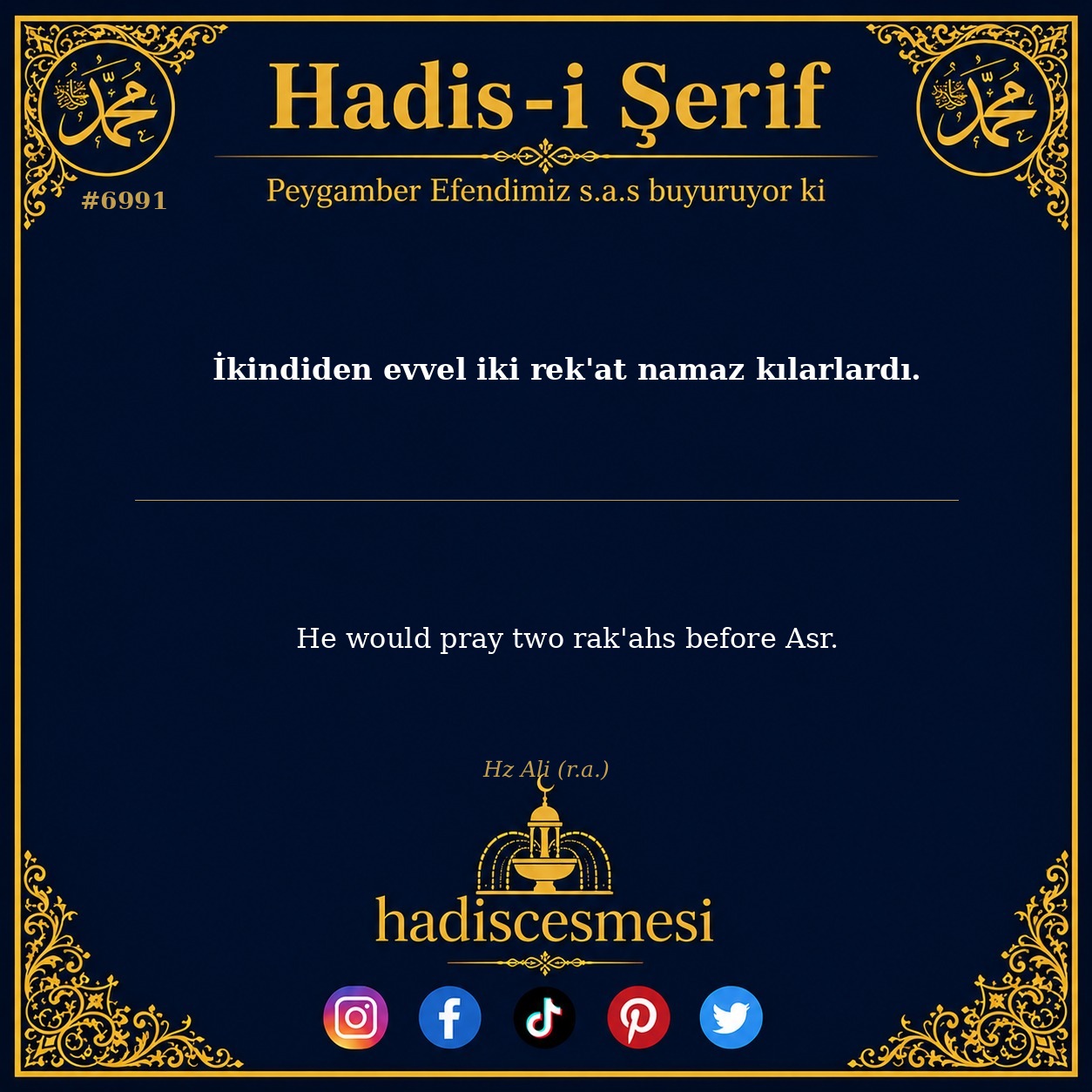 hadis 6991