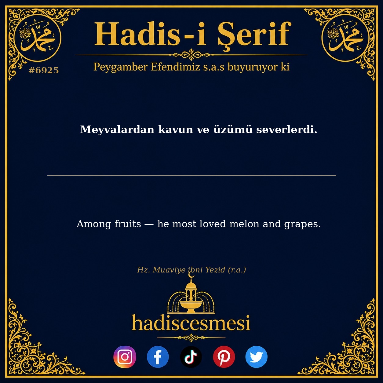 hadis 6925