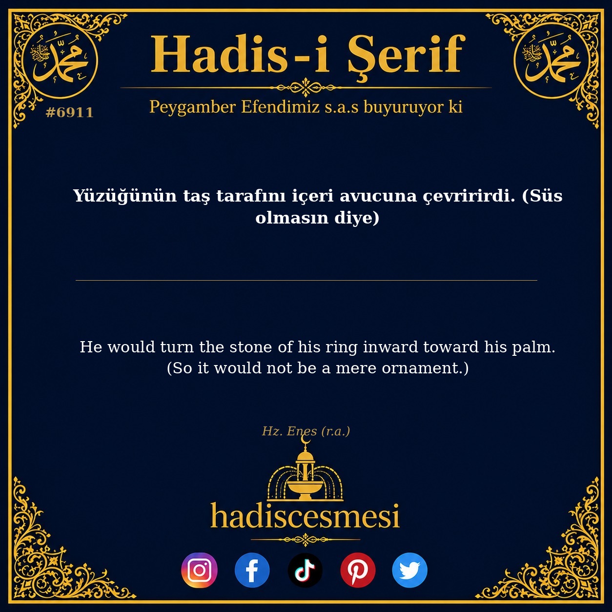 hadis 6911