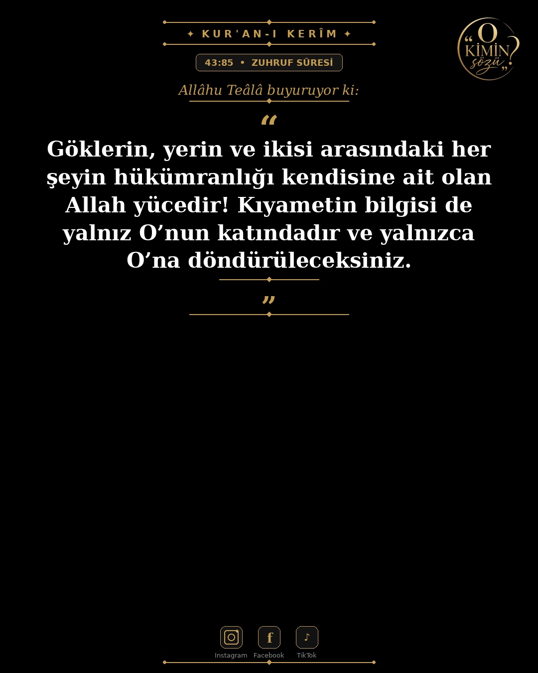 ayet 043 085