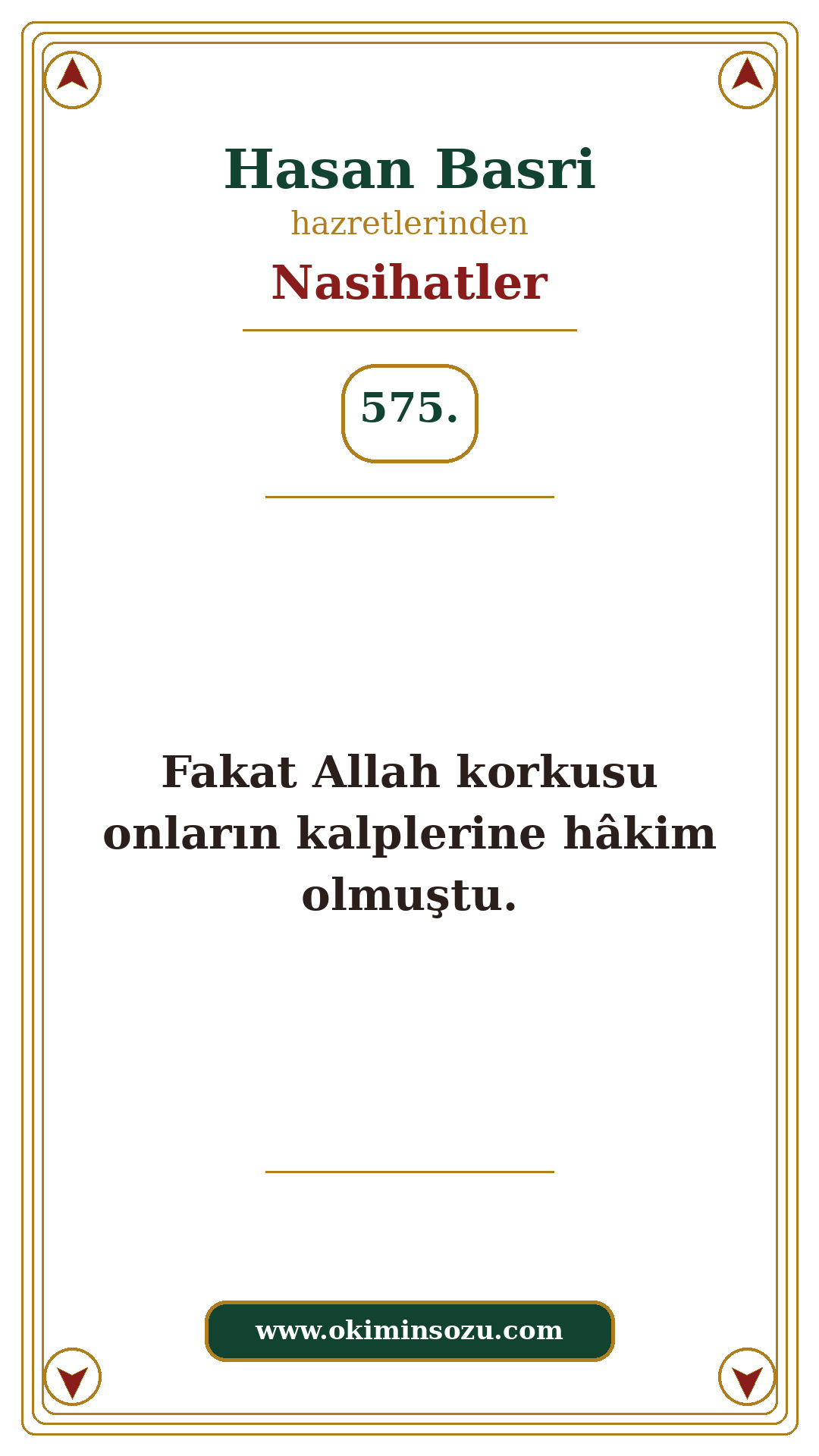 Hasan Basri Nasihat 575