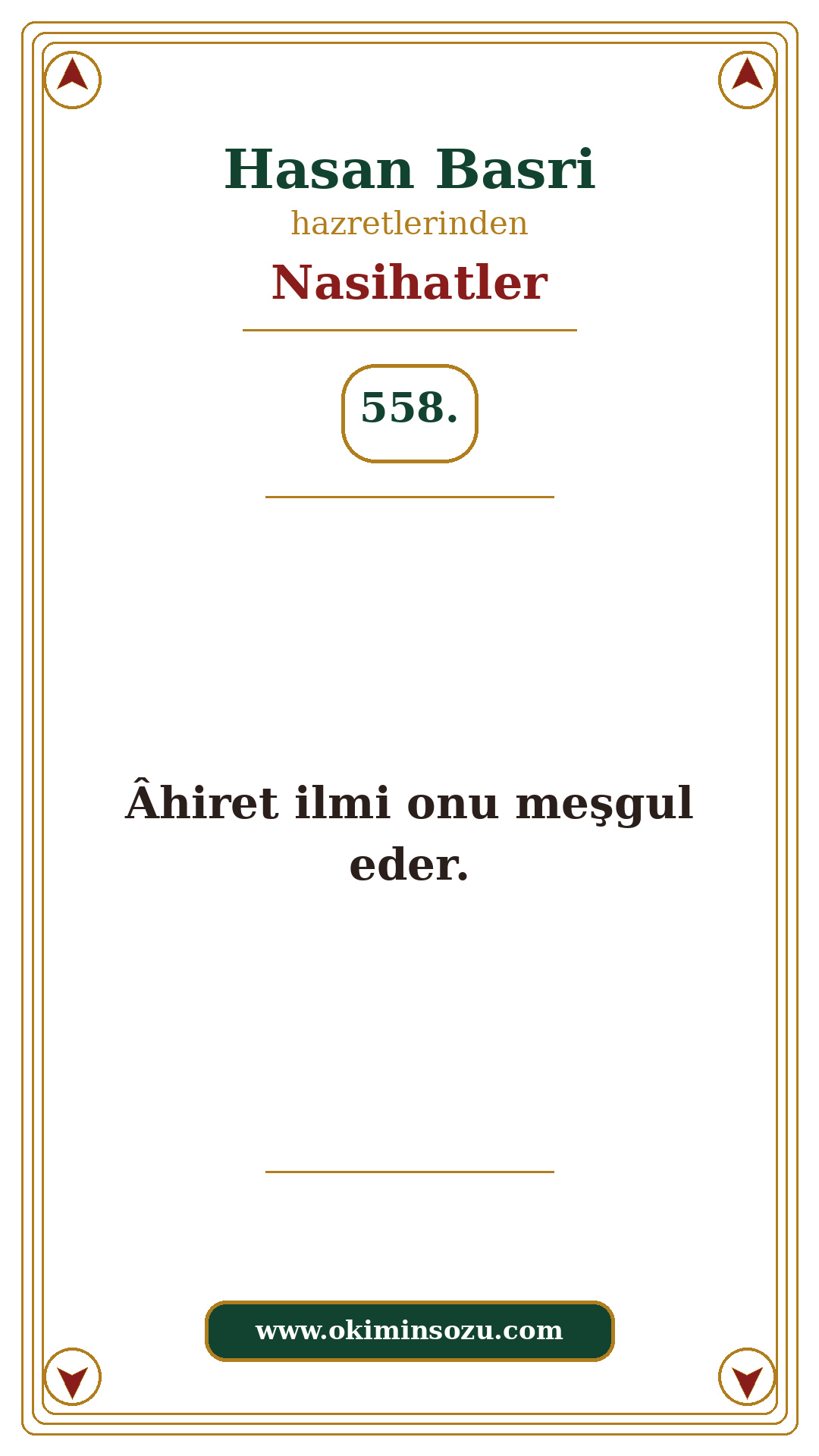 Hasan Basri Nasihat 558