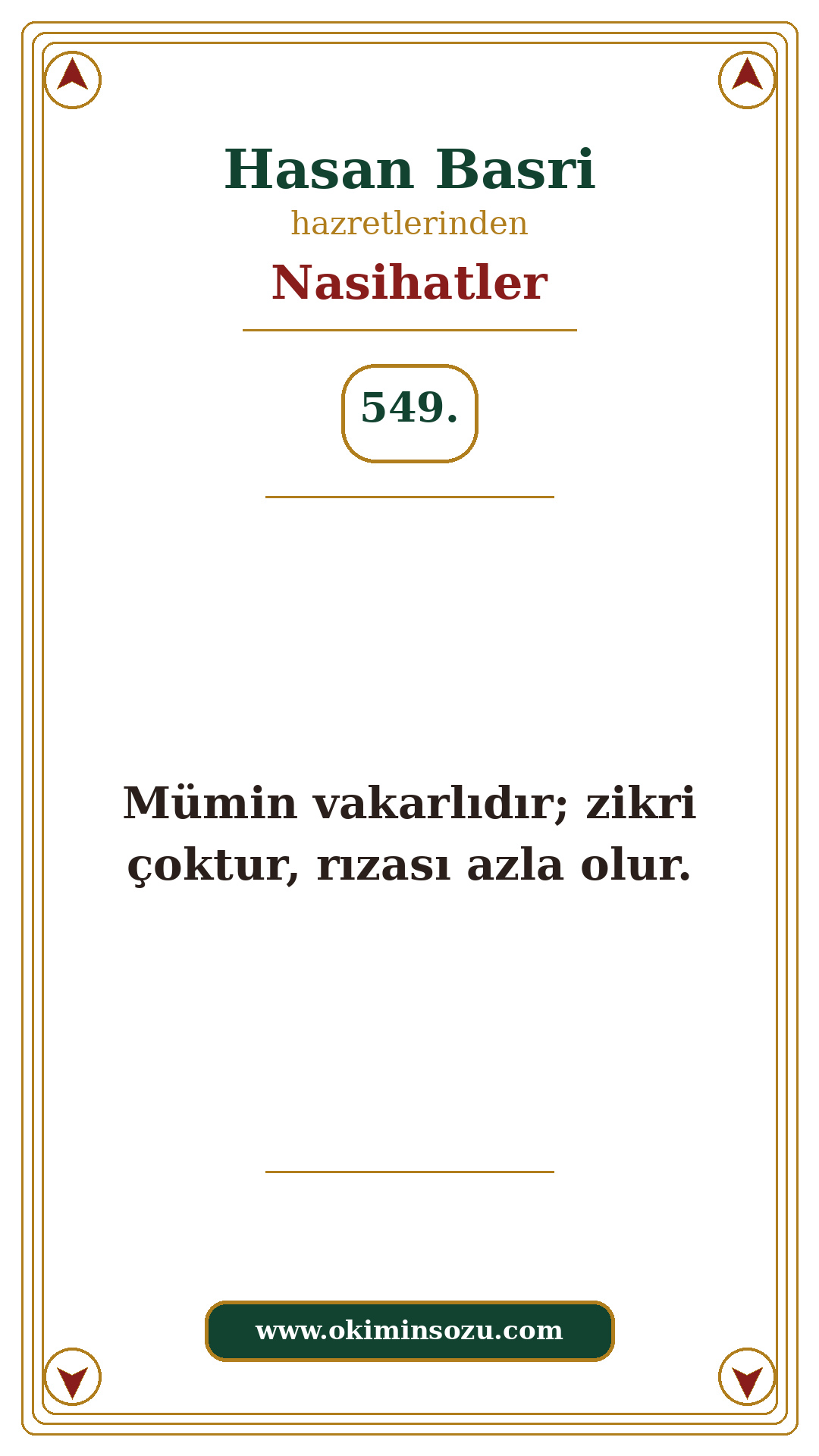 Hasan Basri Nasihat 549