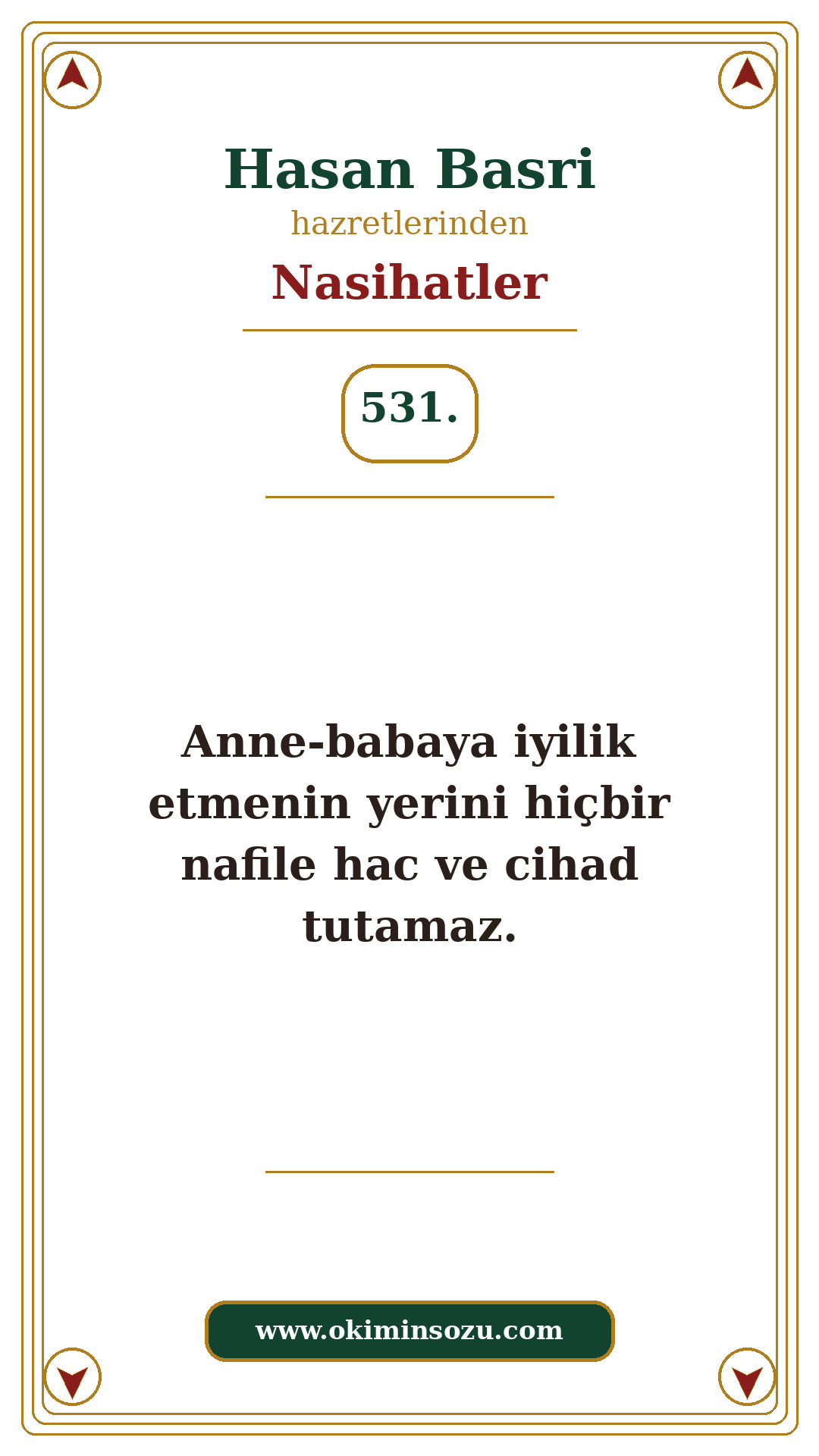 Hasan Basri Nasihat 531