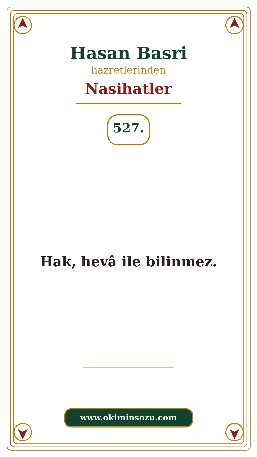 Hasan Basri Nasihat 527