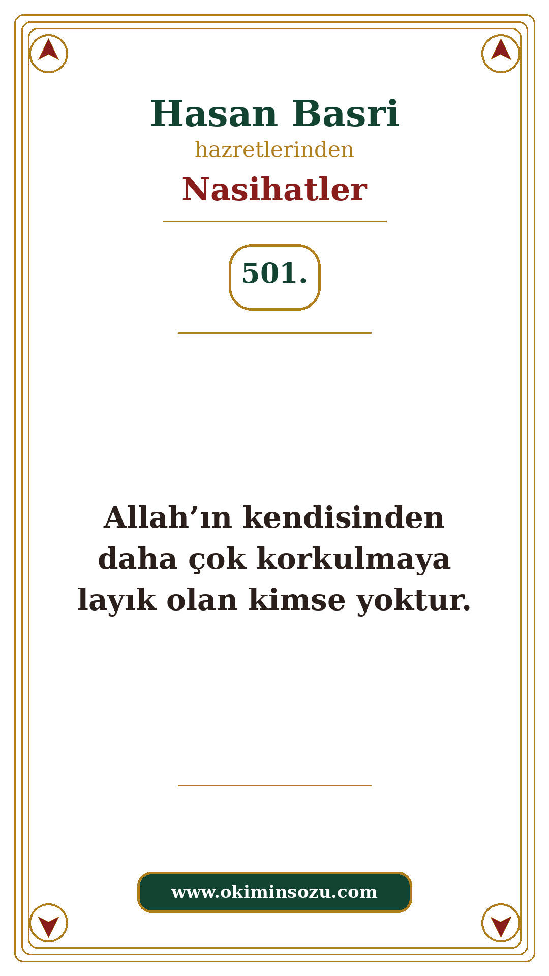 Hasan Basri Nasihat 501
