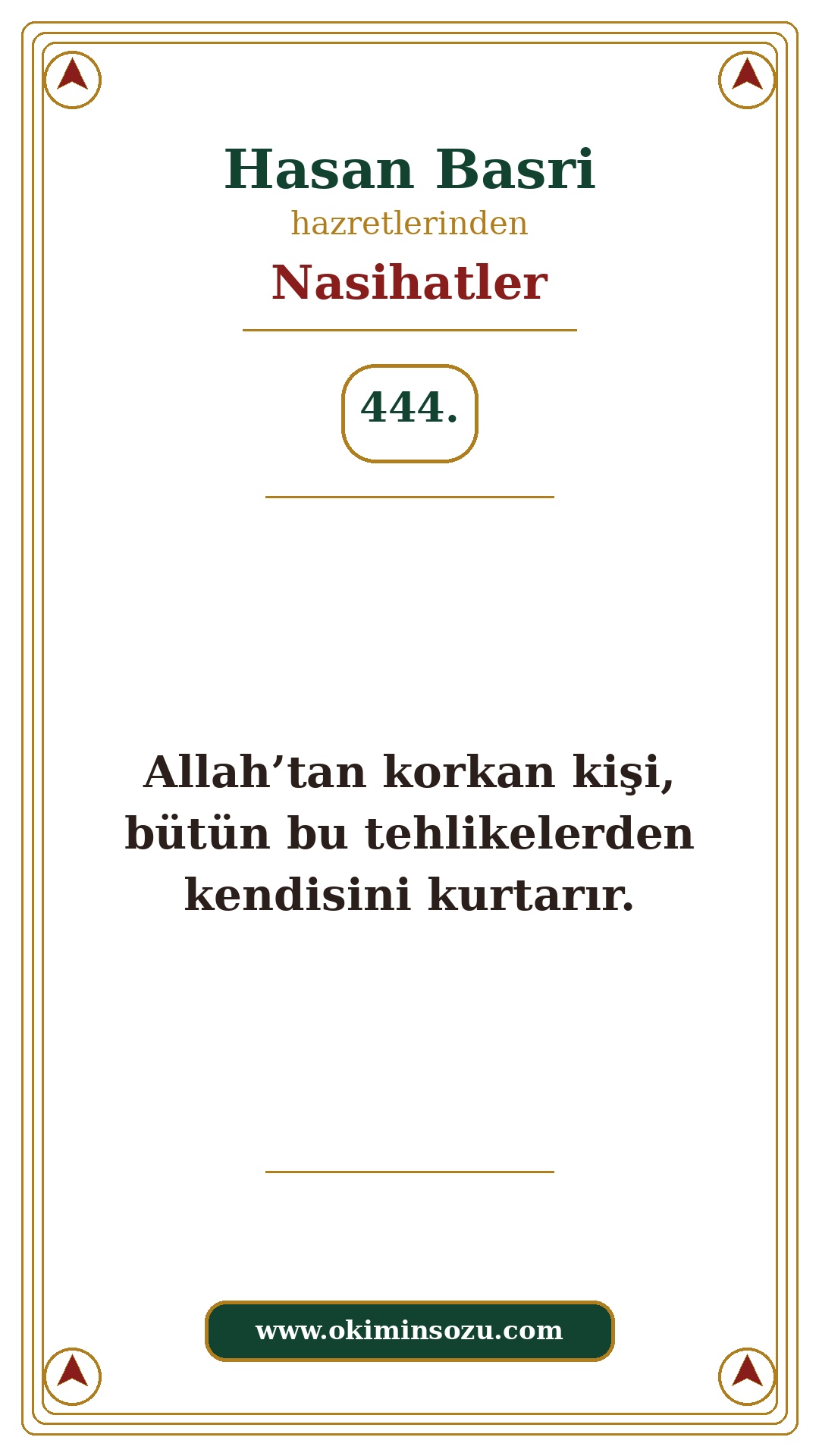 Hasan Basri Nasihat 444
