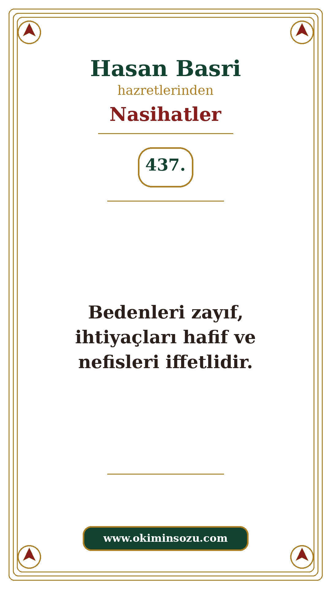Hasan Basri Nasihat 437
