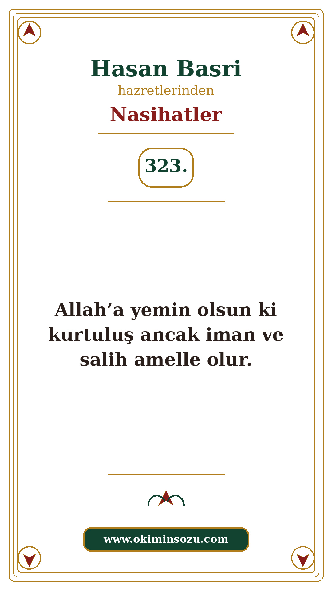 Hasan Basri Nasihat 323