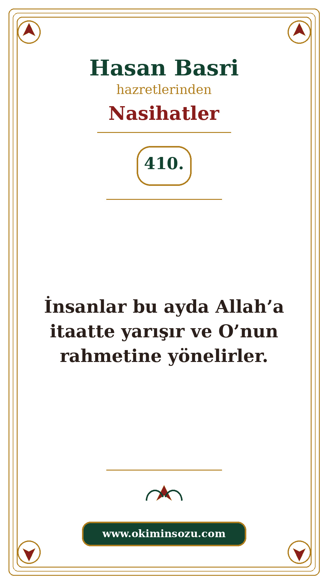Hasan Basri Nasihat 410