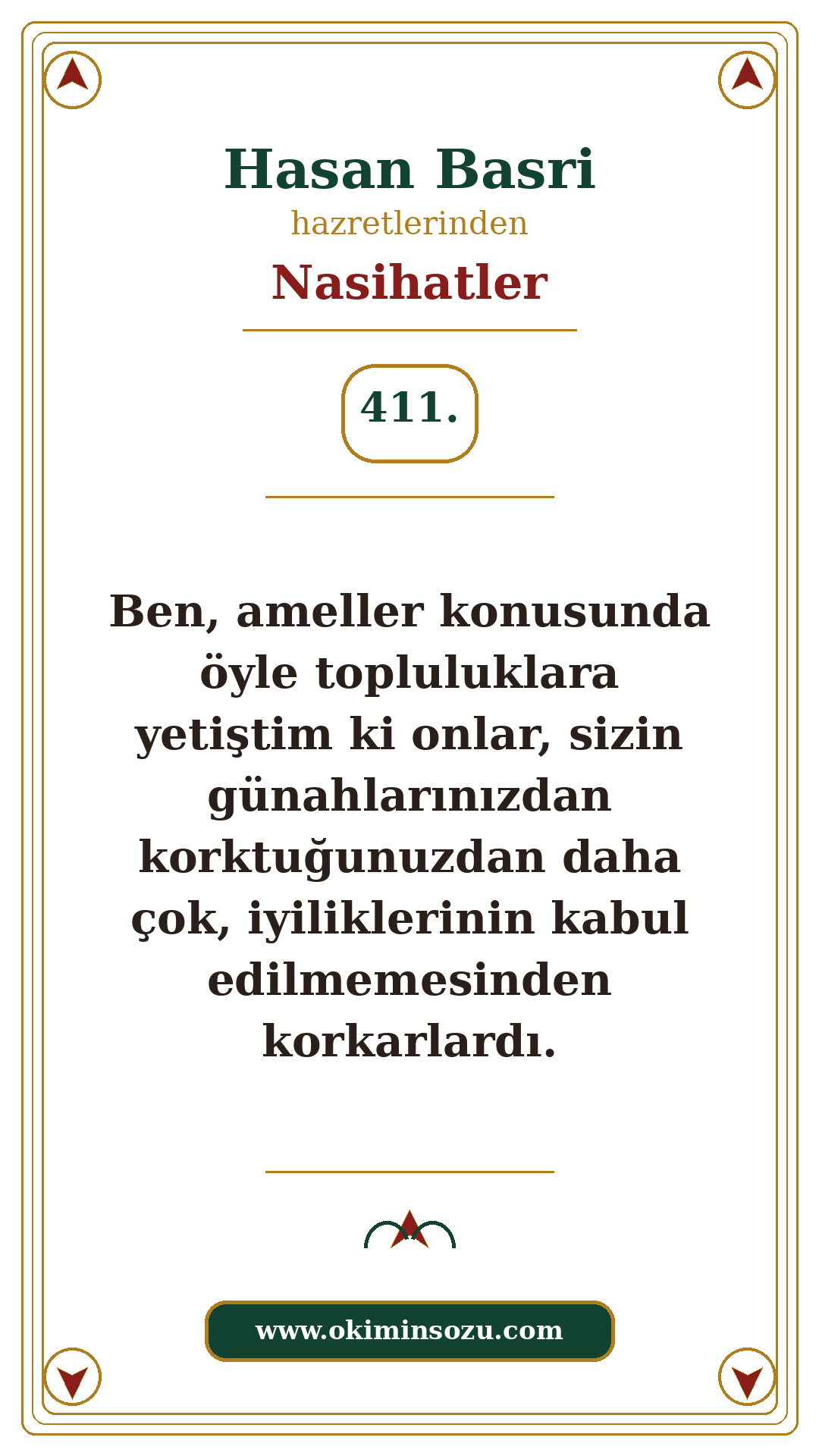Hasan Basri Nasihat 411