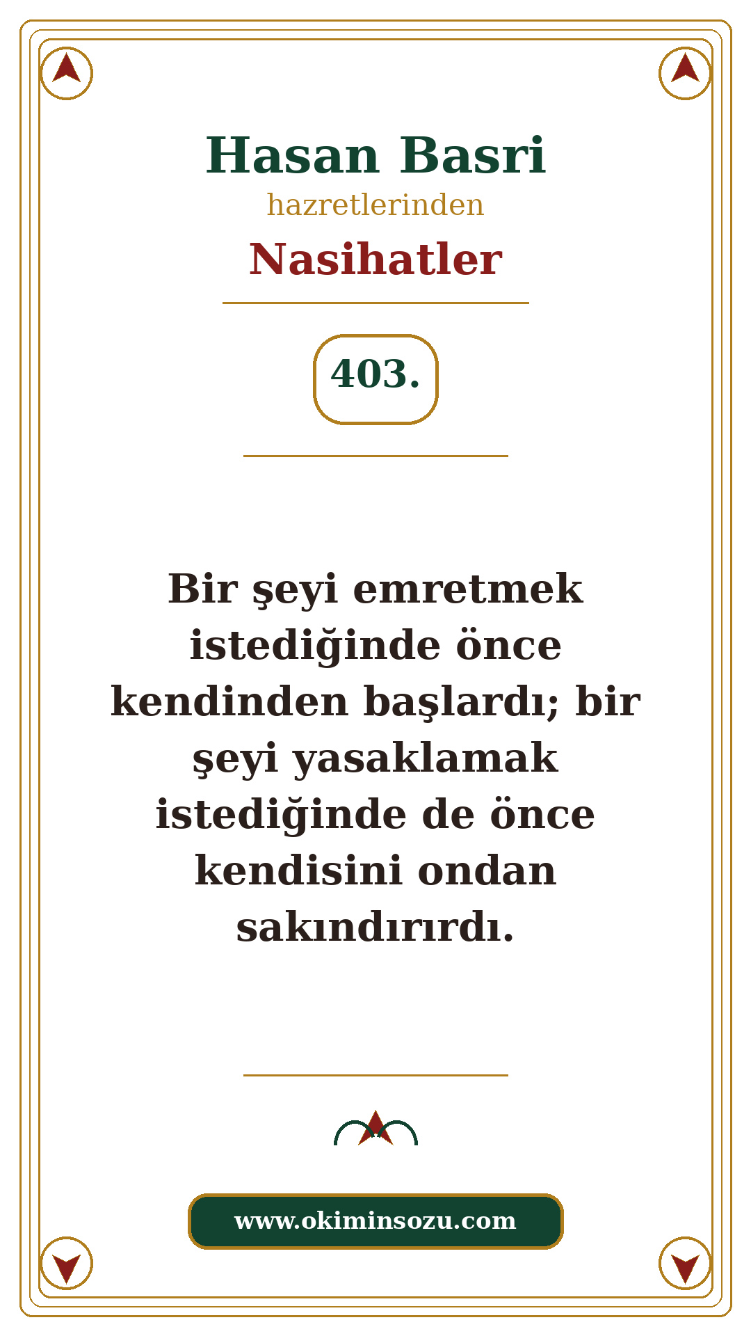 Hasan Basri Nasihat 403