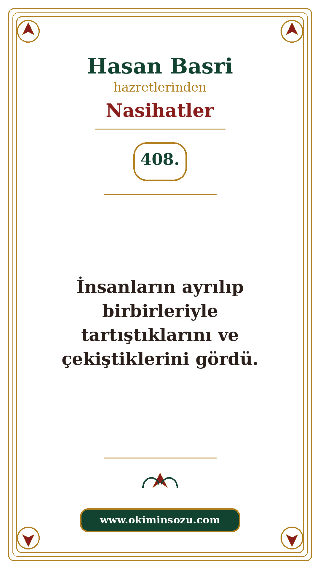 Hasan Basri Nasihat 408