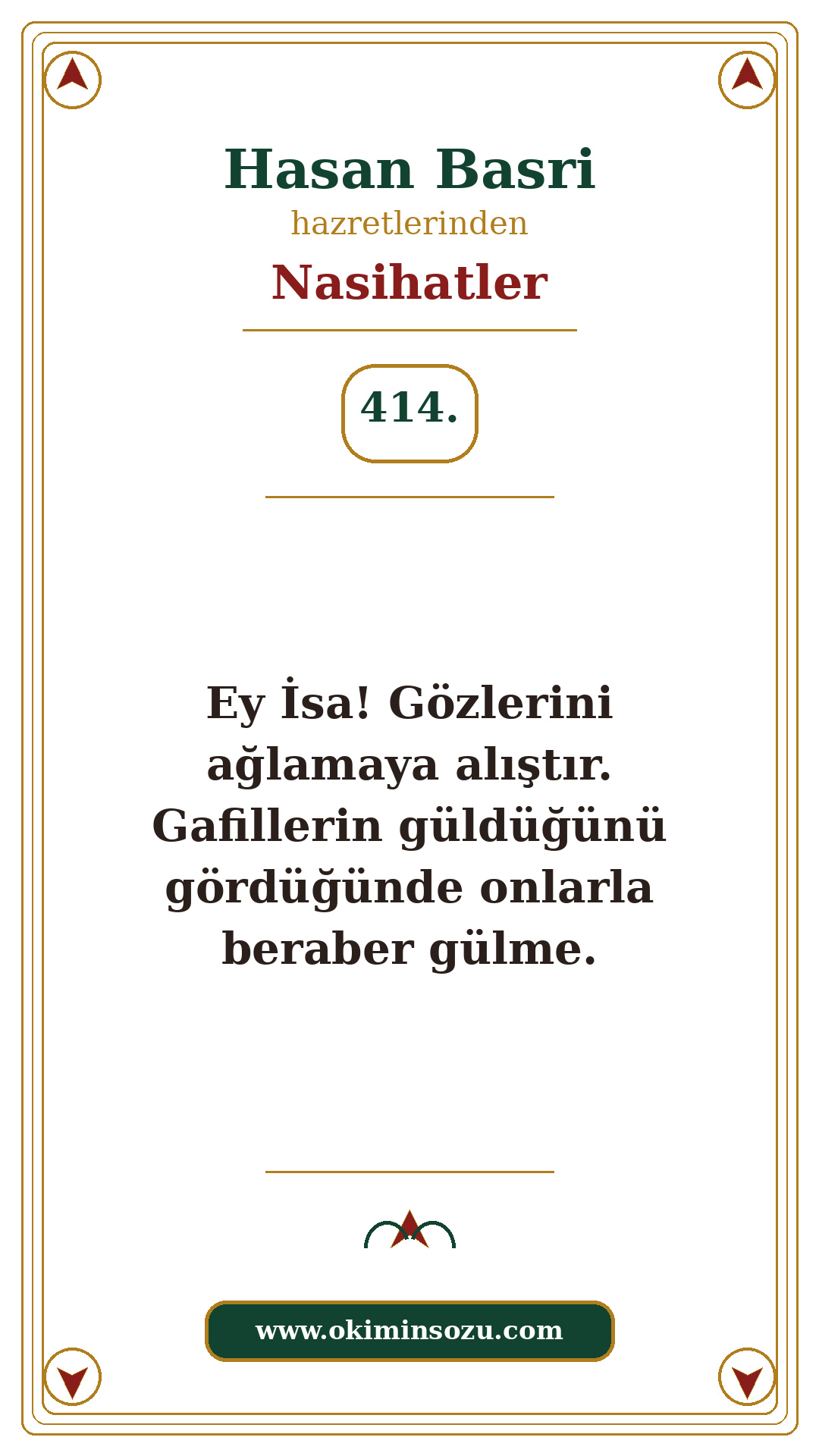 Hasan Basri Nasihat 414