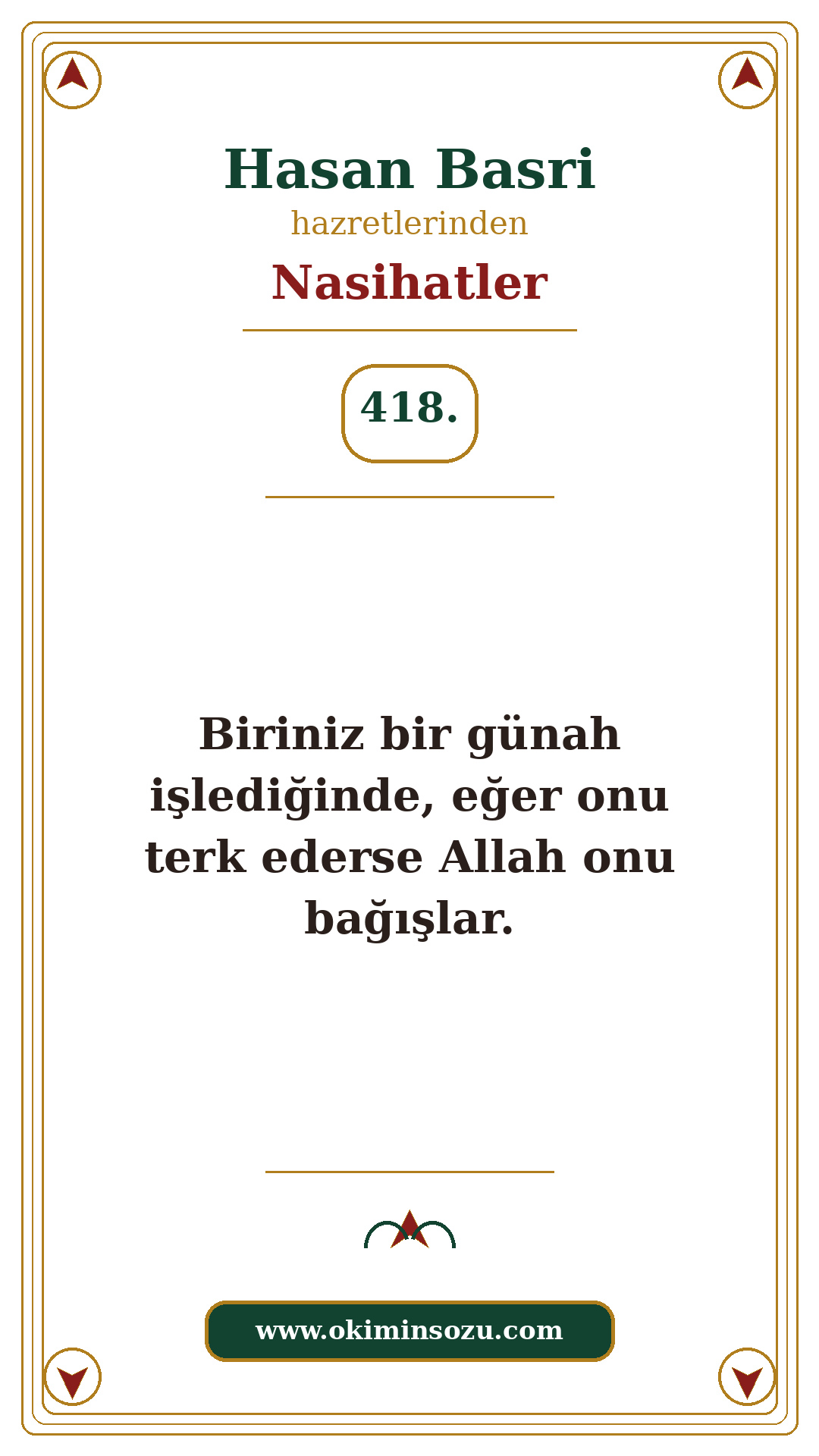Hasan Basri Nasihat 418