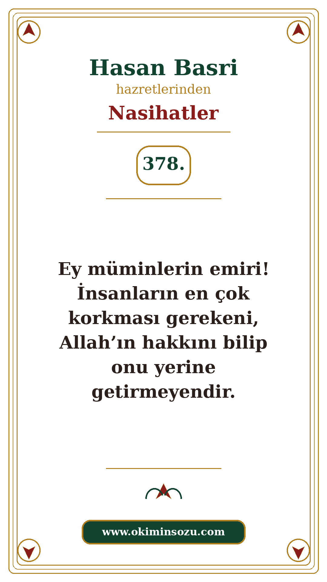 Hasan Basri Nasihat 378