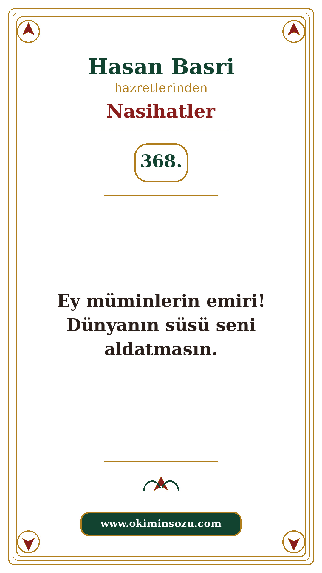 Hasan Basri Nasihat 368